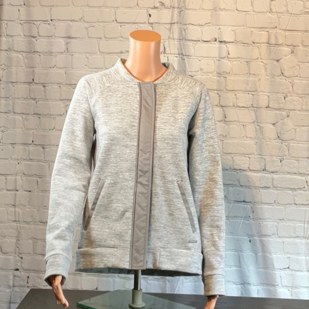 Athleta Bomber jacket sweater size Small - EUC - lightweight but warm